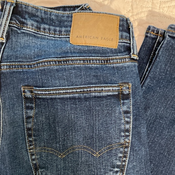 American Eagle Men’s Airflex + Original Bootcut Denim Blue Jeans US Size 29/30 - Picture 16 of 16